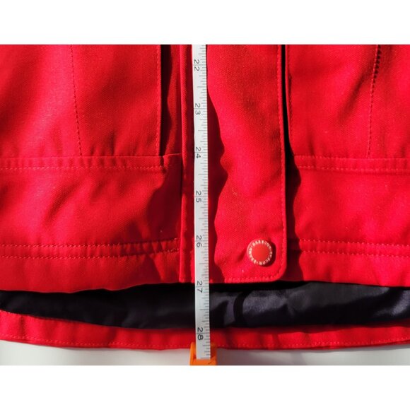 Barbour/ Orvis - Waterproof Hooded Parka | Red | NWT | 4 | Insulated - Picture 5 of 16